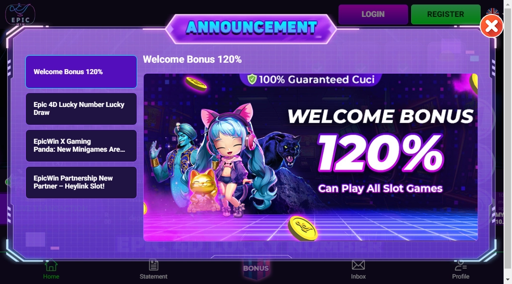 Epic Win Casino